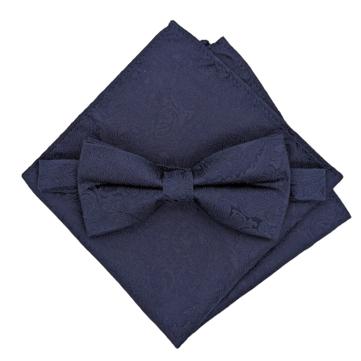 Midnight Paisley Silk Wedding Swatch