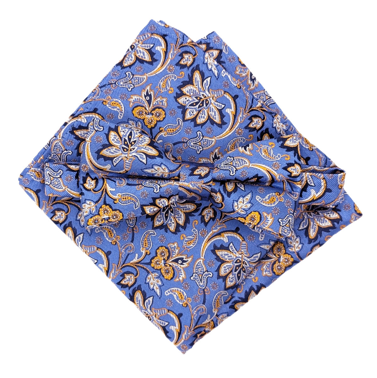 Dark Cornflowers Silk Wedding Swatch