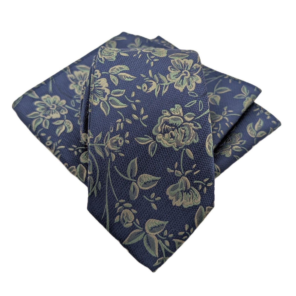 Olive Green Floral Wedding Swatch