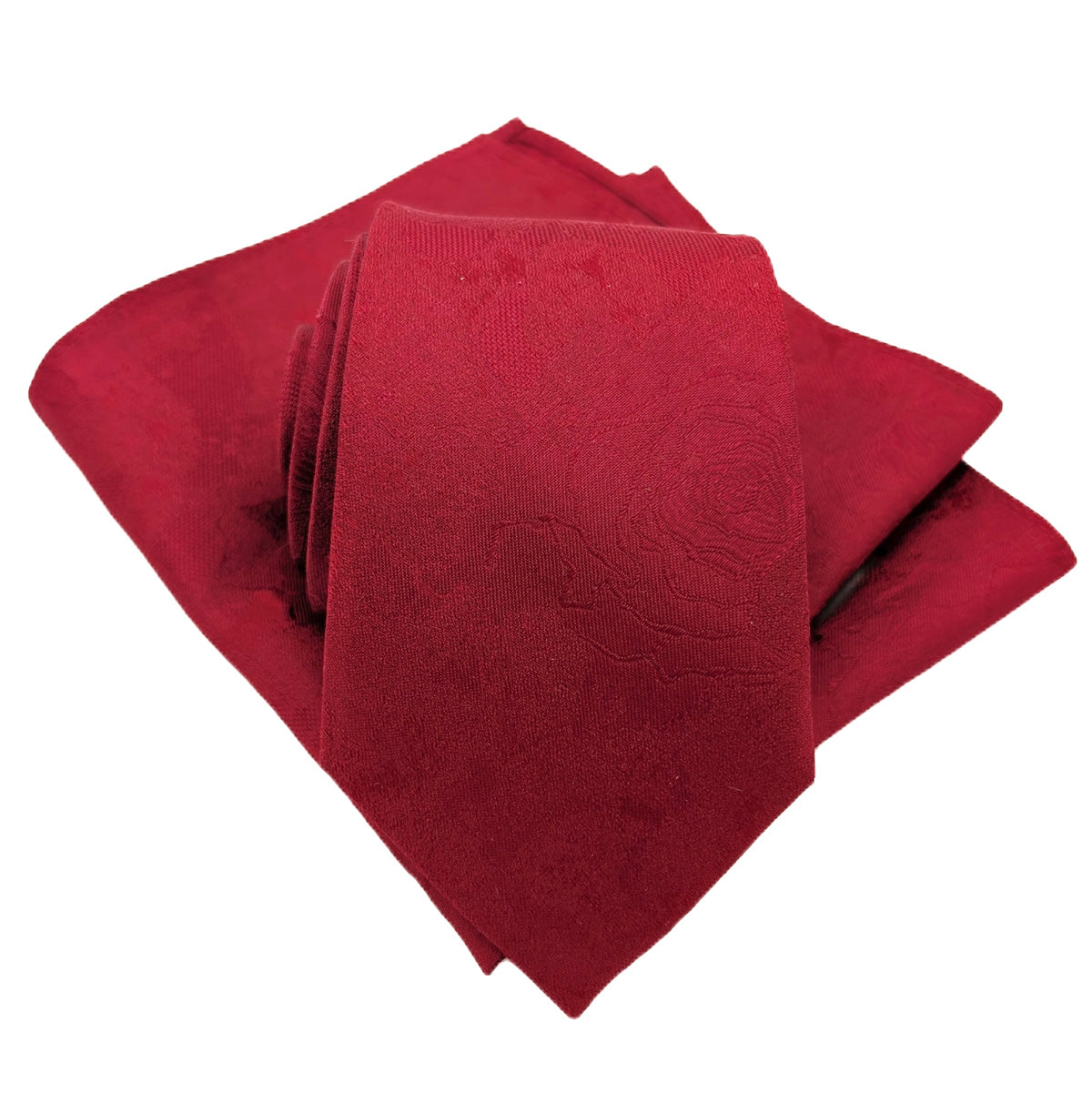 Ruby Roses Silk Pocket Square