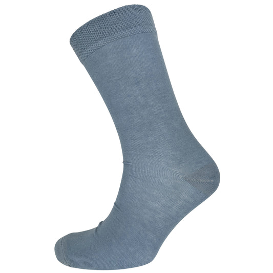 Smokey Blue matching socks for wedding