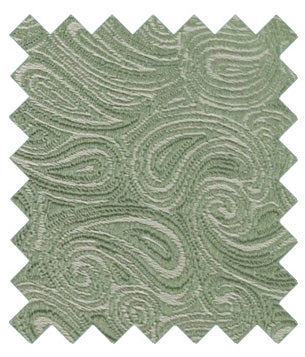 Wild Sage Paisley Wedding Swatch