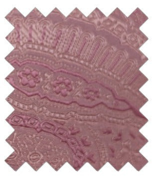 Pink Paisley Swirls Wedding Swatch