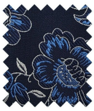 Navy Blossom Wedding Swatch