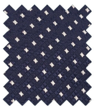 Navy Diamonds Wedding Swatch