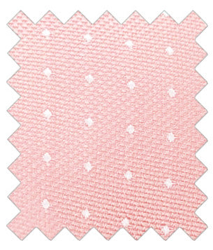 Rose Pink Pin Dots Wedding Swatch