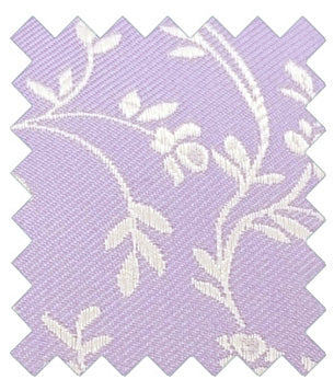 Cool Lilac Leaves Wedding Swatch