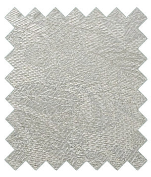 Pearl Grey Woodland Leaves Wedding Swatch