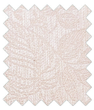 Oyster Woodland Leaves Wedding Swatch
