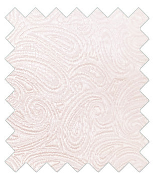 Neat Ivory Paisley Wedding Swatch