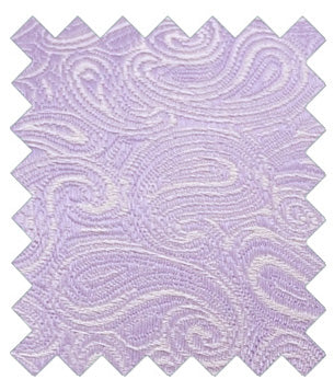 Cool Lilac Paisley Wedding Swatch