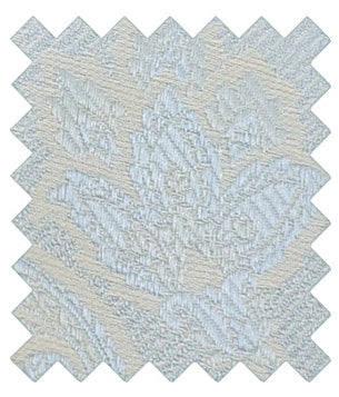 Cloudy Blue Baroque Paisley Wedding Swatch