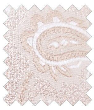 Oyster Baroque Paisley Wedding Swatch