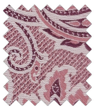 Cassis Baroque Paisley Wedding Swatch