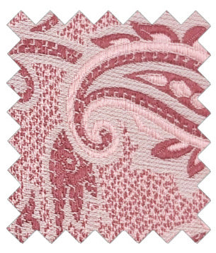 Desert Rose Baroque Paisley Wedding Swatch