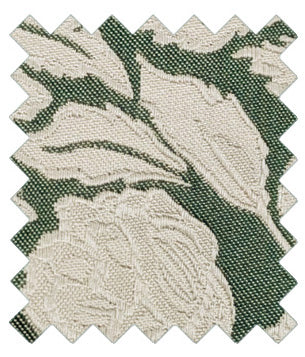 Bold Dark Green Rose Wedding Swatch