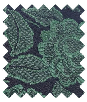 Dark Green Roses Wedding Swatch