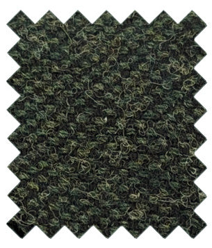 Dark Green Tweed Wedding Swatch