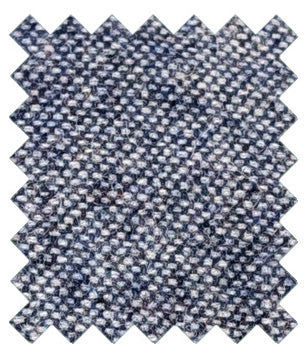 Blue Tweed Wedding Swatch