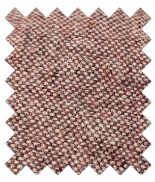 Soft Burgundy Tweed Wedding Swatch