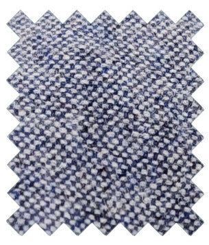 Pacific Blue Tweed Wedding Swatch