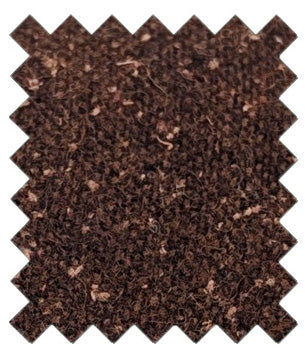Rich Brown Tweed Wedding Swatch