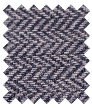 Airforce Herringbone Tweed Wedding Swatch
