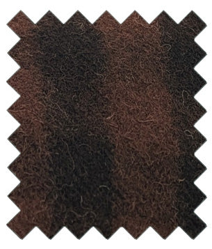 Brown & Black Check Tweed Wedding Swatch