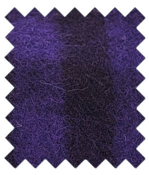 Purple & Black Check Tweed Wedding Swatch