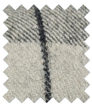 Black & White Tartan  Wedding Swatch