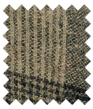 Black & Brown Check  Wedding Swatch
