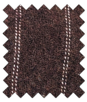 Brown Pinstripe Wedding Swatch
