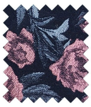 Midnight Pink Rose Wedding Swatch