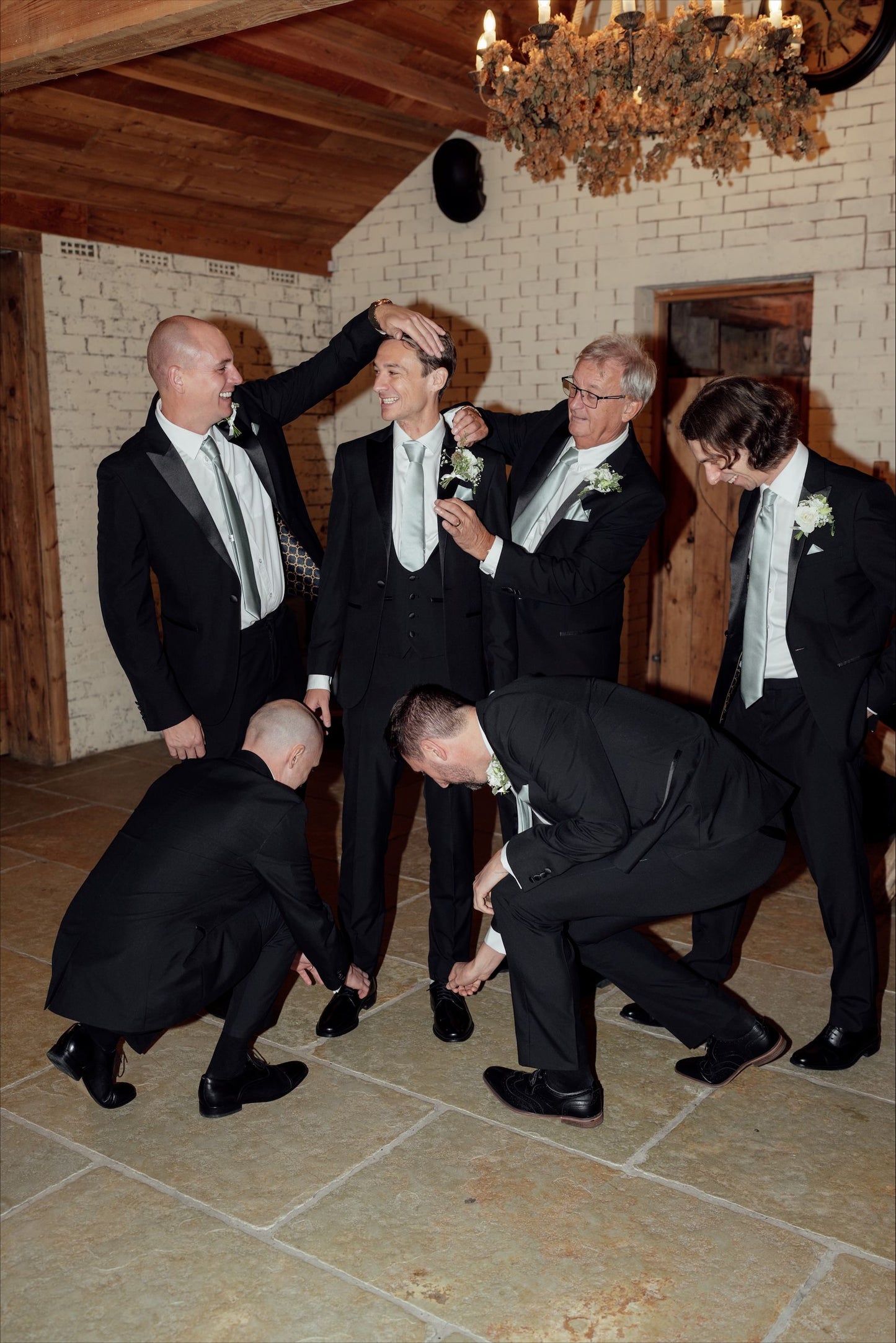 Sea Green Wedding Tie