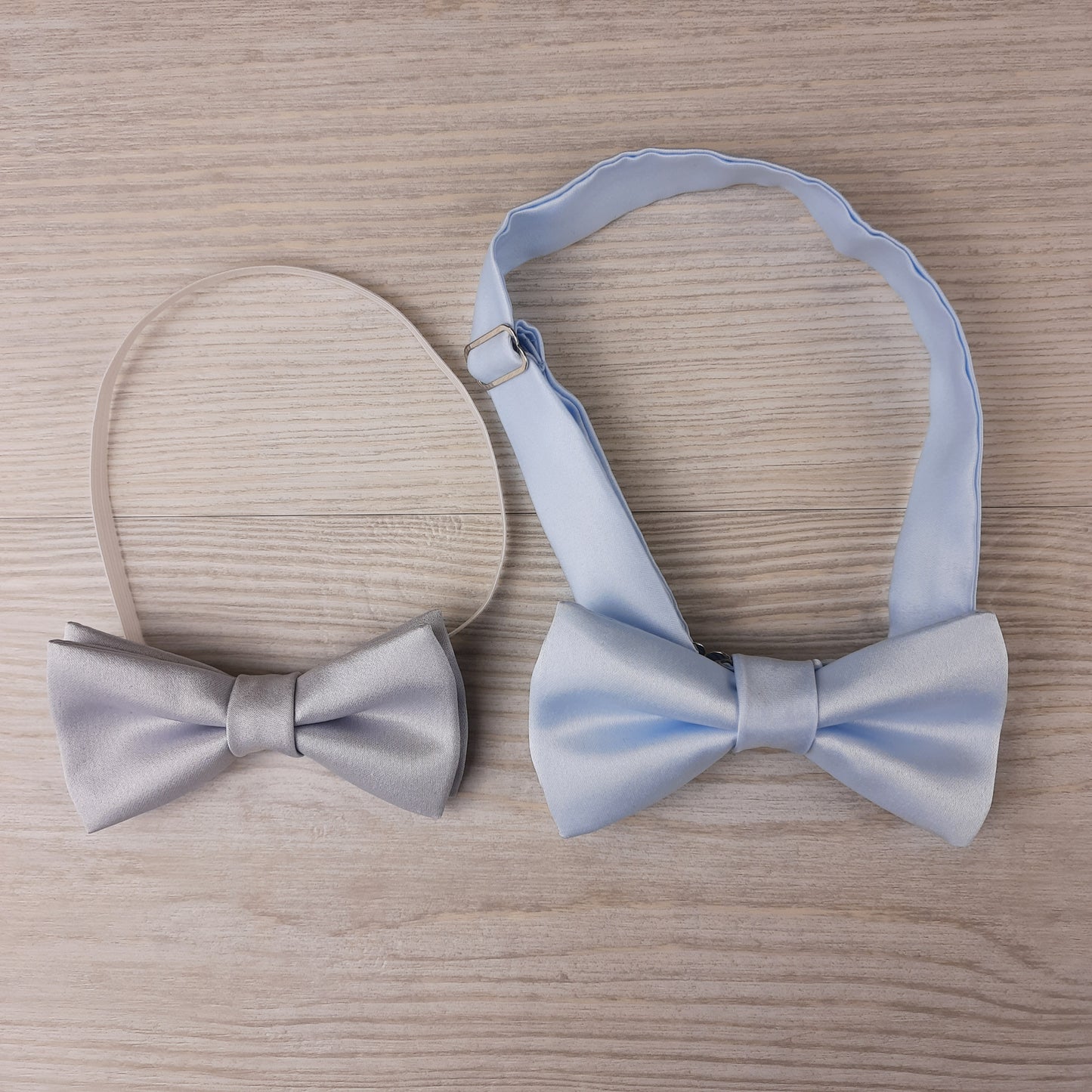 Rose Quartz Shantung Boys Bow Ties