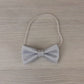 Chinese Violet Shantung Boys Bow Ties