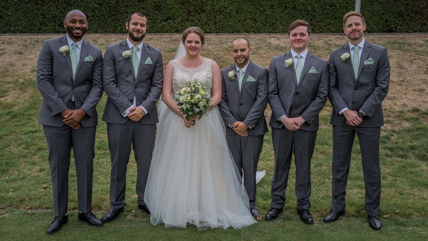 Mint Green Wedding Ties