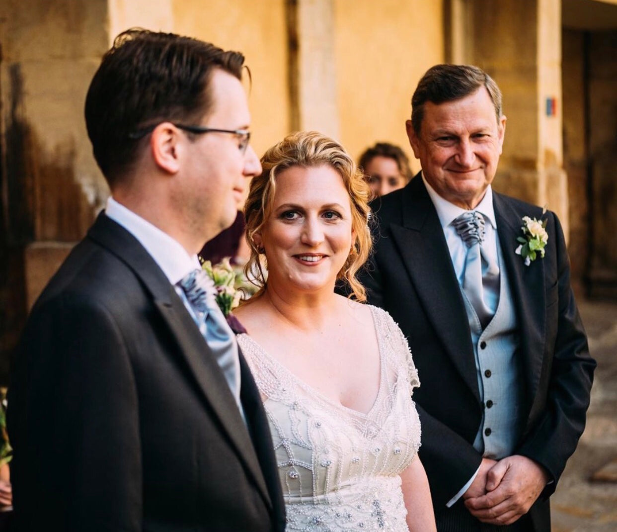 Silver Wedding Cravat