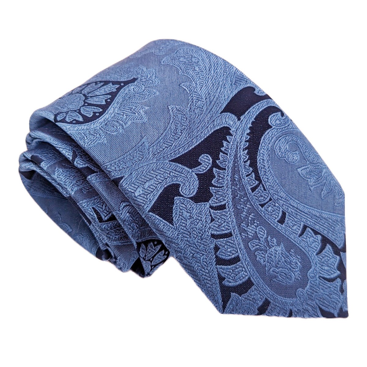 Airforce Paisley Silk Wedding Tie