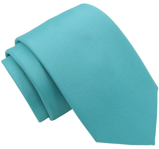 Aquamarine Twill Wedding Tie - Wedding Tie - Regular - Swagger & Swoon