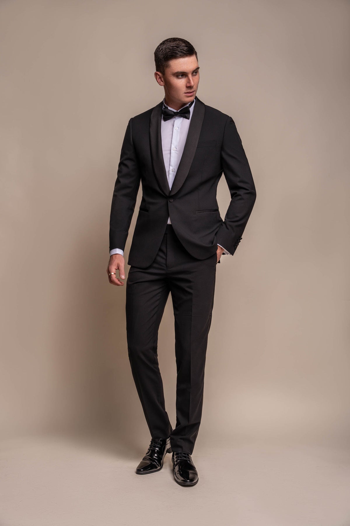 Aspen Black Tuxedo Jacket - Blazers & Jackets - 34R - Swagger & Swoon