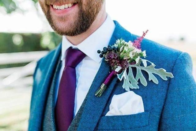 Aubergine Wedding Ties - Wedding Tie - Regular - Swagger & Swoon