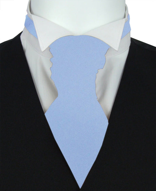 Baby Blue Wedding Cravat - Wedding Cravat - Pre-Tied - Swagger & Swoon