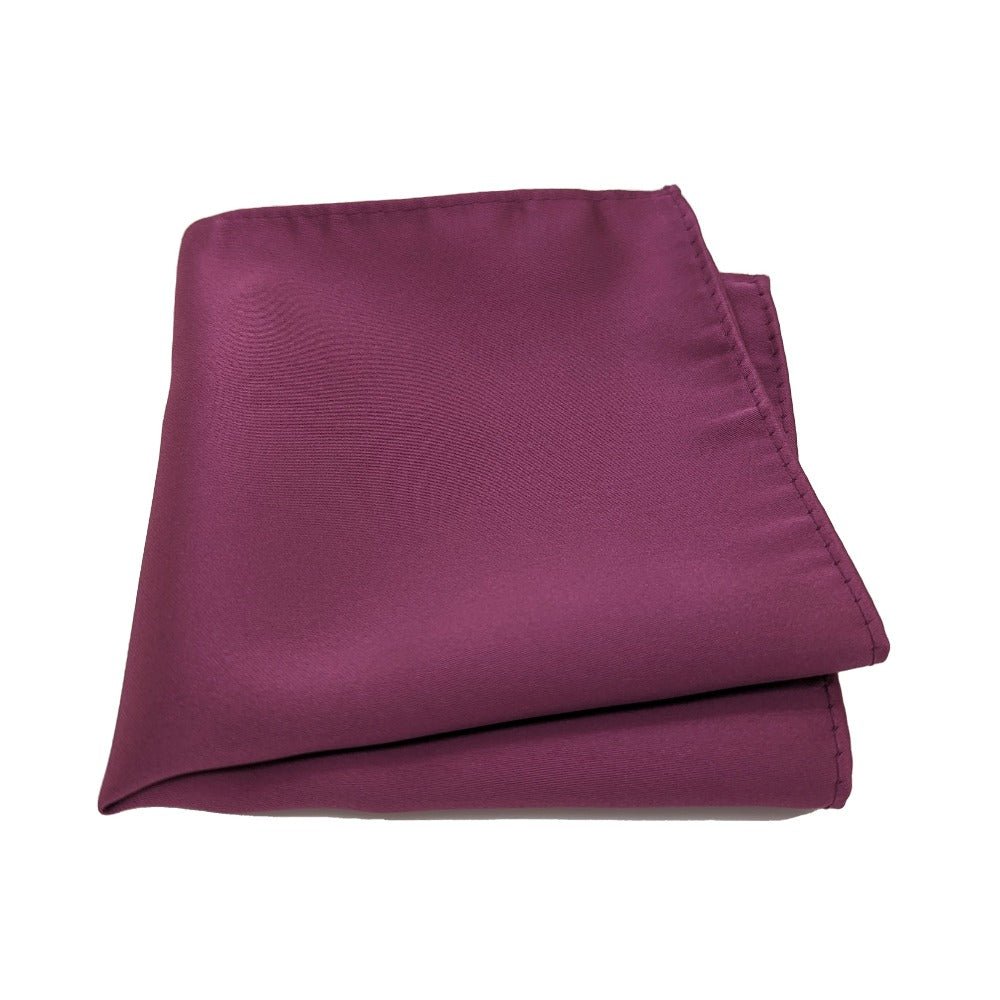 Berry Cocktail Pocket Square - Wedding Pocket Square - - Swagger & Swoon