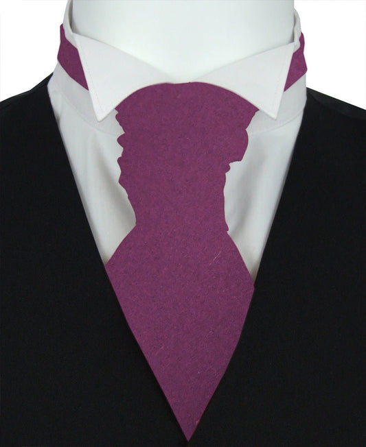Berry Wedding Cravats - Wedding Cravat - Pre-Tied - Swagger & Swoon