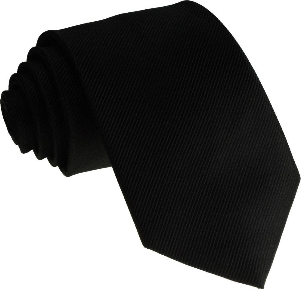 Black Silk Wedding Tie - Wedding Tie - Regular - Swagger & Swoon