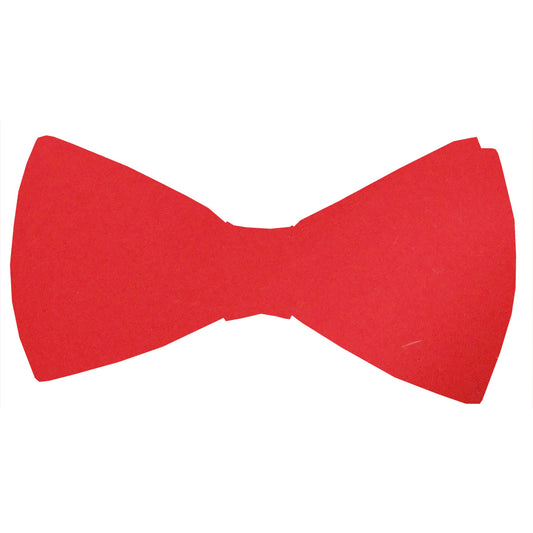 Flame Red Bow Ties