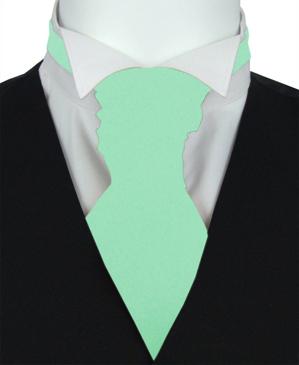 Candy Mint Boys Pre-Tied Wedding Cravat - Childrenswear