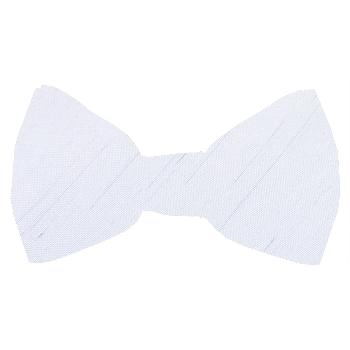 Celestial Blue Shantung Boys Bow Tie - Childrenswear - Neckstrap - Swagger & Swoon
