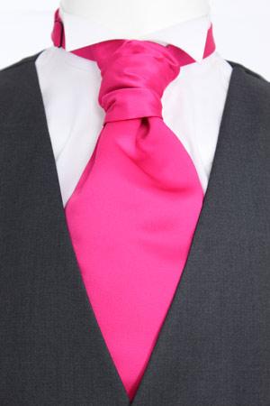 Cerise Pink Boys Wedding Cravat - Childrenswear - - Swagger & Swoon